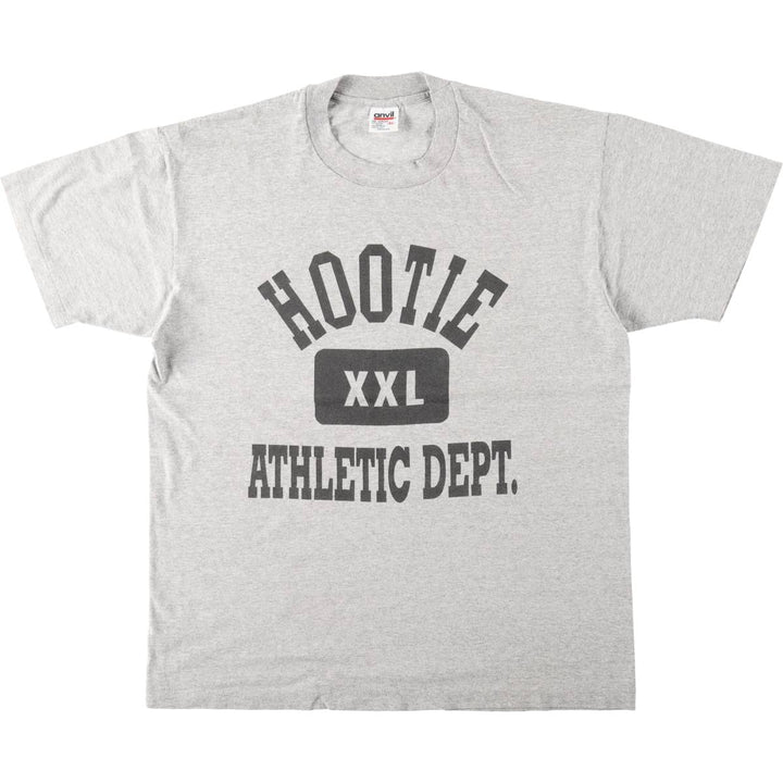Anvil HOOTIE AND THE BLOWFISH Band T-shirt, Made in USA, Men's XL equivalent. cotton gray type Vintage Second Hand