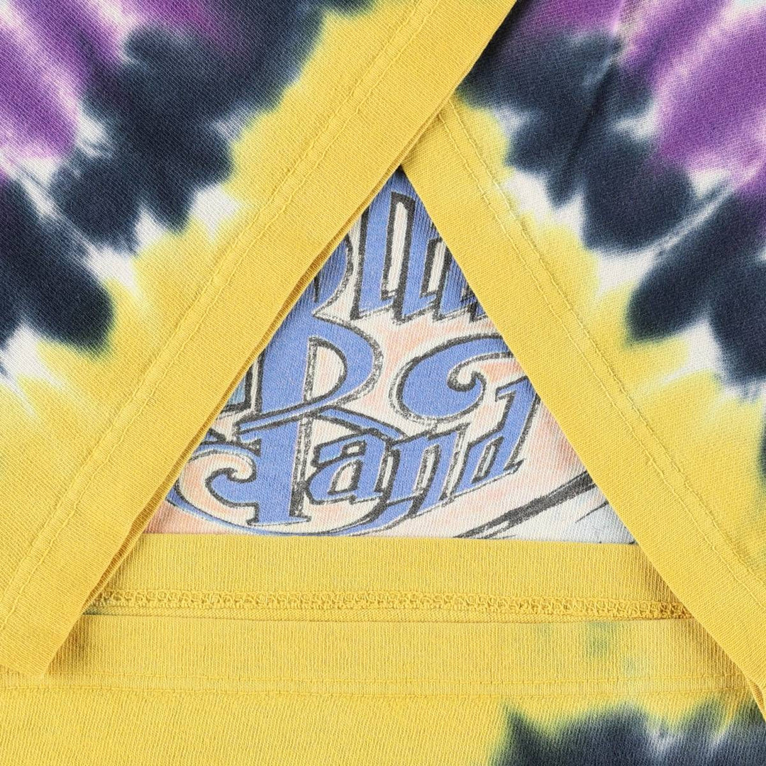 2000'S TyeDyeFactory.com Allman Brothers Band Tie-Dye Pattern Band T-Shirt, Made in USA, Men's XL equivalent. cotton white type Vintage Second Hand