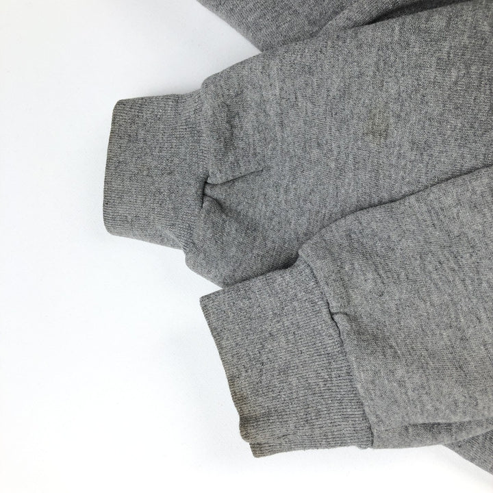 90'S Russell plain blank sweatshirt, sweatshirt, men's size L, vintage polyester gray type Vintage Second Hand