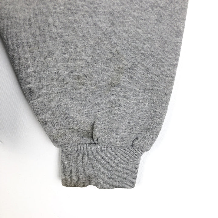 90'S Russell plain blank sweatshirt, sweatshirt, men's size L, vintage polyester gray type Vintage Second Hand