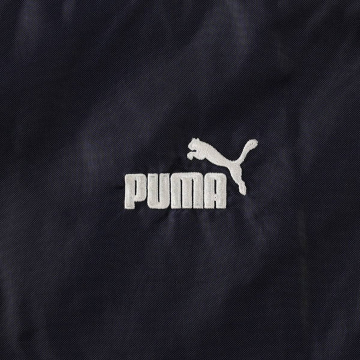 Puma nylon jacket, men's size L unclear navy blue type Vintage Second Hand