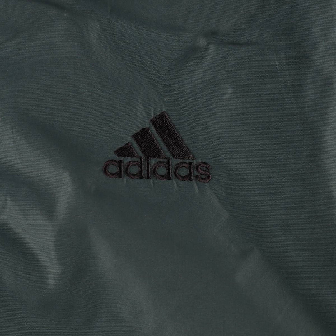 2000'S Adidas nylon parka, men's size L (approx.) Nylon gray type Vintage Second Hand