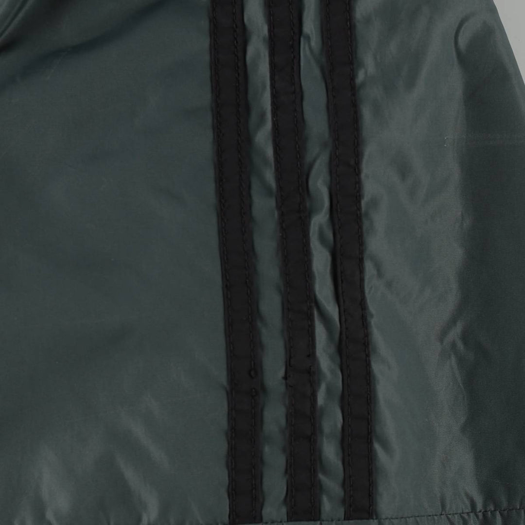 2000'S Adidas nylon parka, men's size L (approx.) Nylon gray type Vintage Second Hand