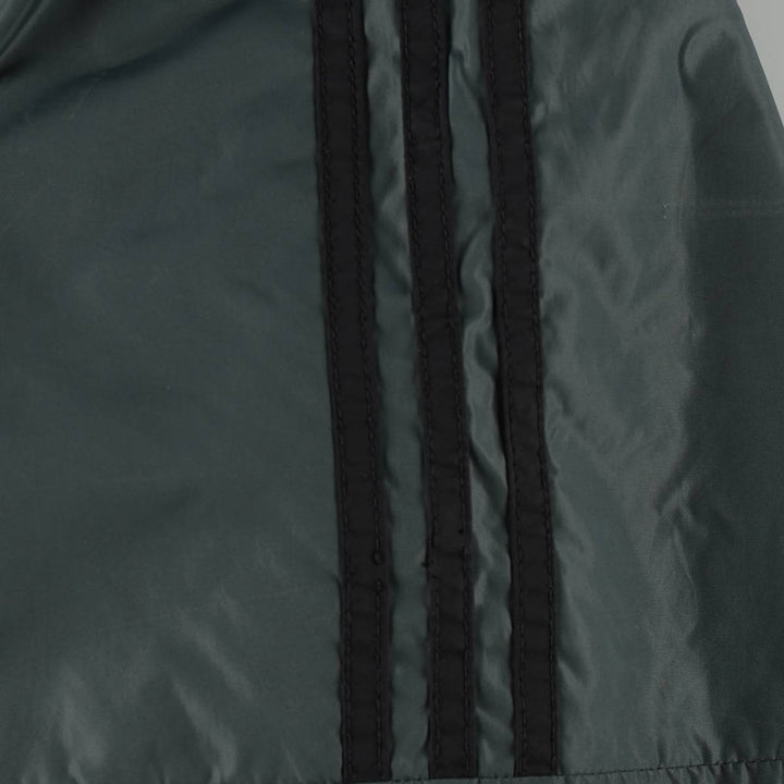 2000'S Adidas nylon parka, men's size L (approx.) Nylon gray type Vintage Second Hand