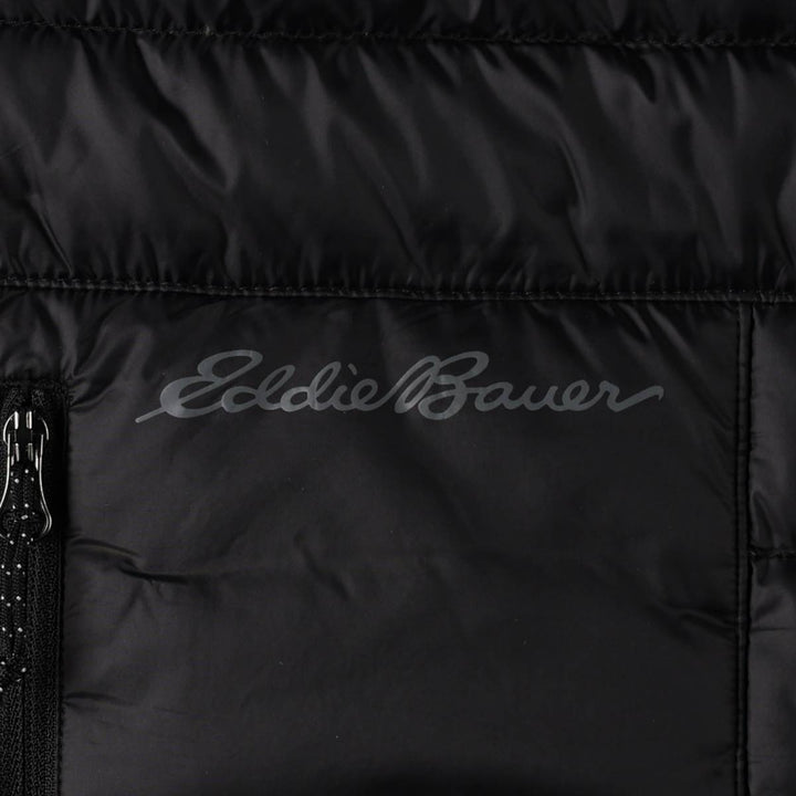 Eddie Bauer padded down jacket, men's size XL (equivalent to size XL) Recycled nylon black type Vintage Second Hand