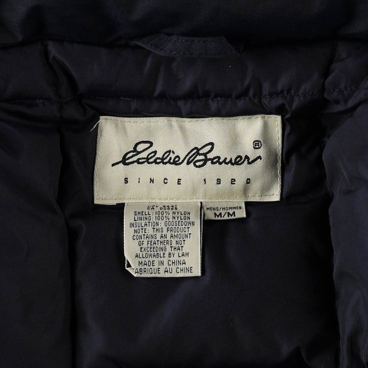 Eddie Bauer Goose Down Jacket, Men's Size M Nylon red type Vintage Second Hand