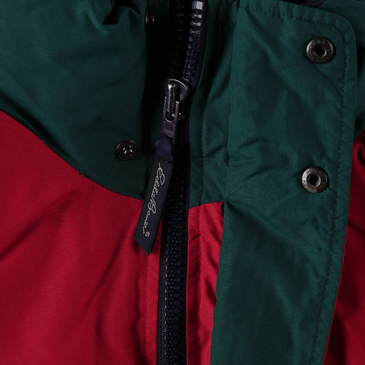 Eddie Bauer Goose Down Jacket, Men's Size M Nylon red type Vintage Second Hand