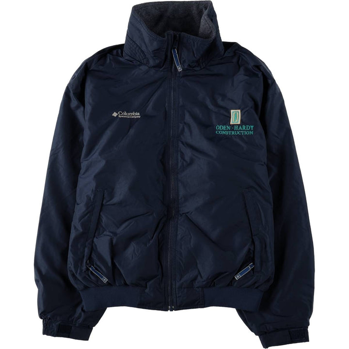 2000'S Columbia padded puffer jacket, men's size M (approx.) Nylon navy blue type Vintage Second Hand