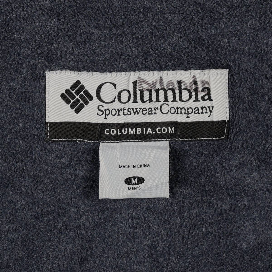 2000'S Columbia padded puffer jacket, men's size M (approx.) Nylon navy blue type Vintage Second Hand