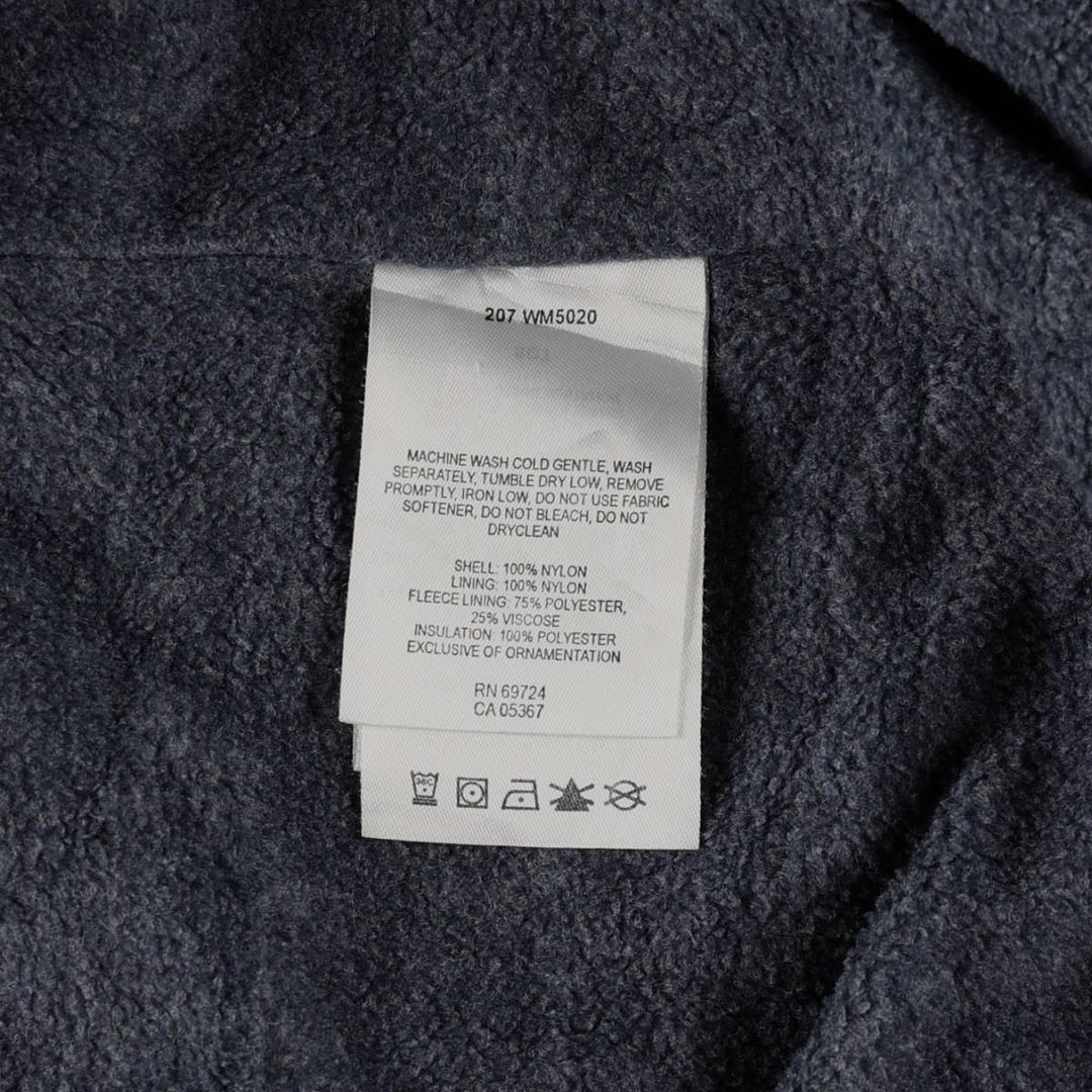 2000'S Columbia padded puffer jacket, men's size M (approx.) Nylon navy blue type Vintage Second Hand