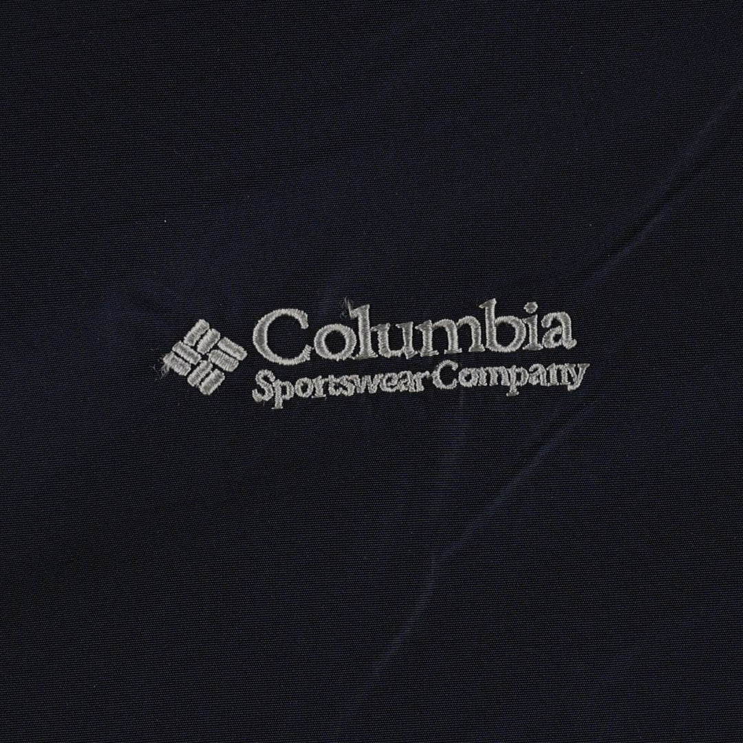 2000'S Columbia padded puffer jacket, men's size M (approx.) Nylon navy blue type Vintage Second Hand