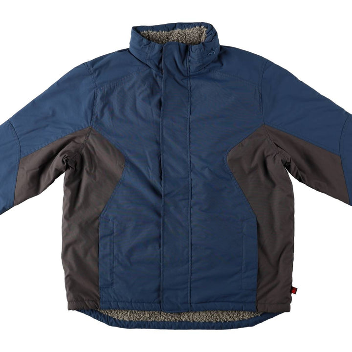 Woolrich WOOLRICH Padded Mountain Jacket Shell Jacket Puffer Jacket Men's Size L Nylon navy blue type Vintage Second Hand