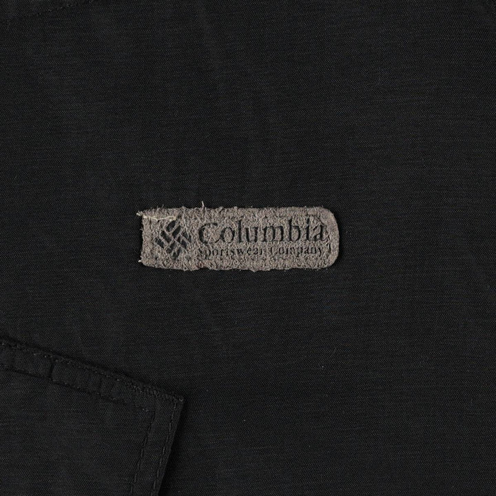 1990'S Columbia White Tag Padded Mountain Parka Shell Jacket Puffer Jacket Men's Size L Nylon black type Vintage Second Hand