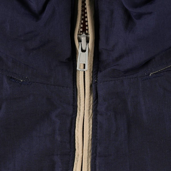 90s-00'S Columbia Convert padded puffer jacket, men's size XL. Nylon navy blue type Vintage Second Hand