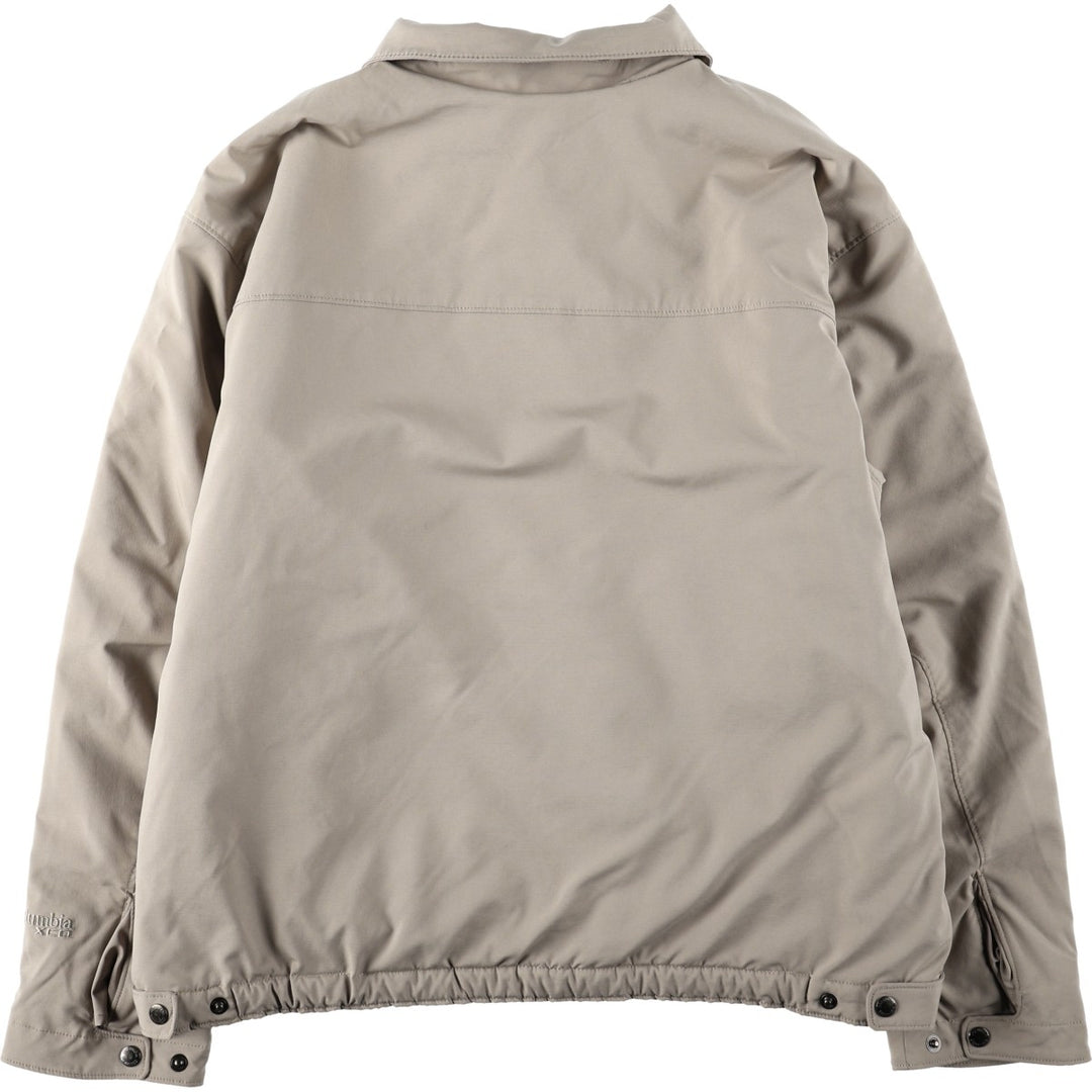 2000'S Columbia XCO padded puffer jacket, men's size XL. polyester Beige type Vintage Second Hand