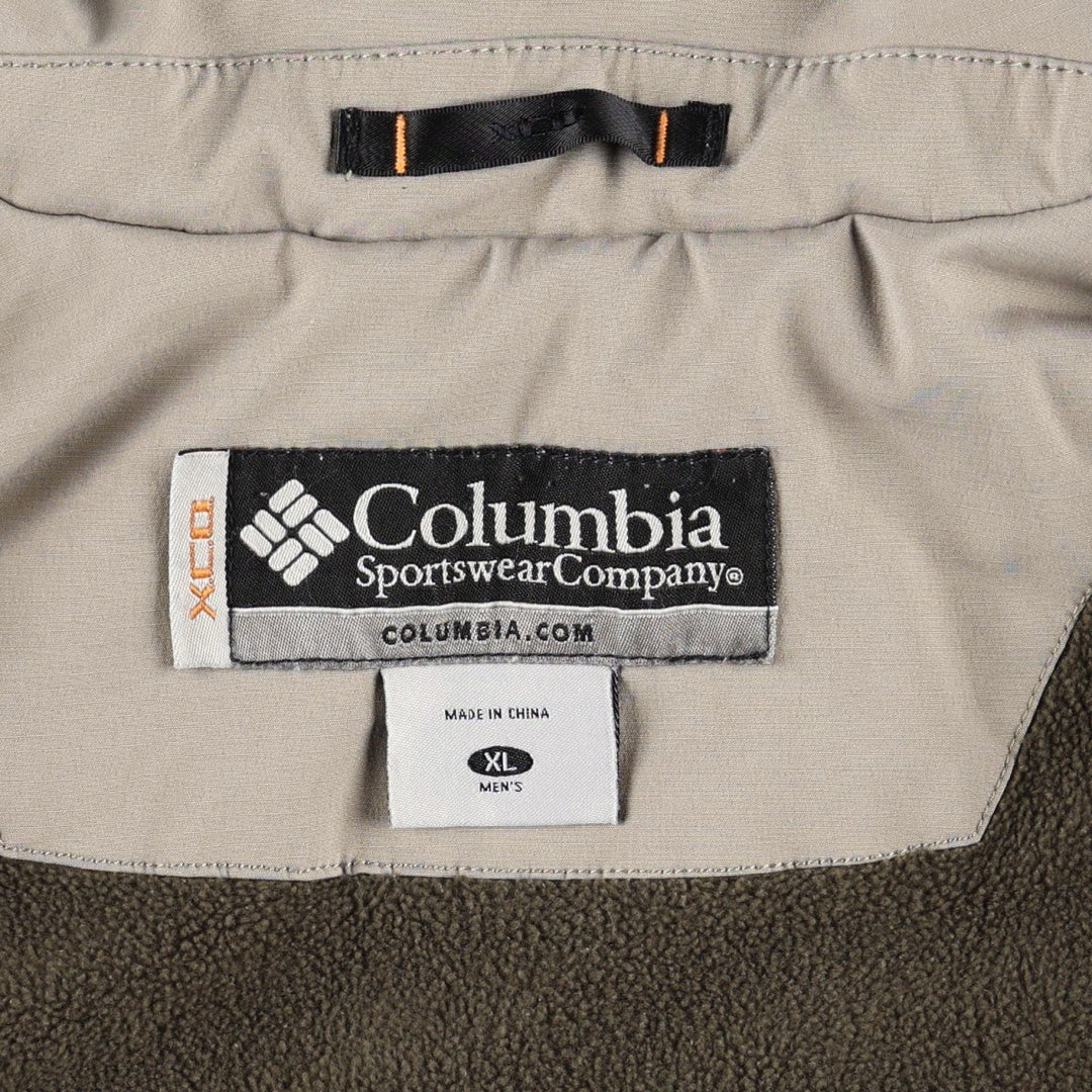 2000'S Columbia XCO padded puffer jacket, men's size XL. polyester Beige type Vintage Second Hand