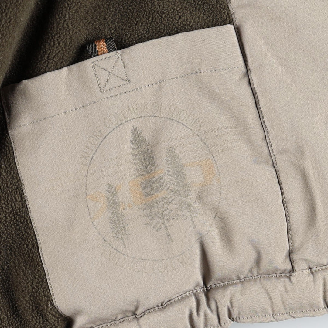 2000'S Columbia XCO padded puffer jacket, men's size XL. polyester Beige type Vintage Second Hand