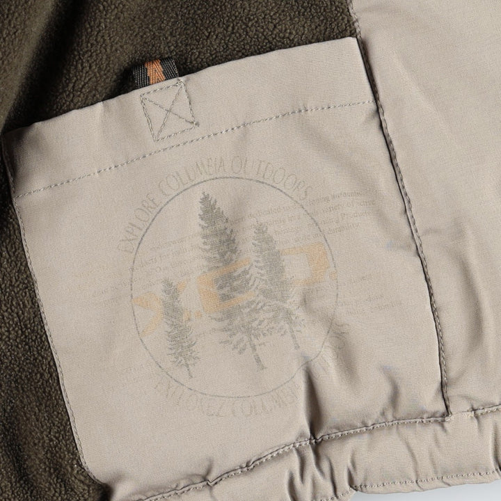 2000'S Columbia XCO padded puffer jacket, men's size XL. polyester Beige type Vintage Second Hand