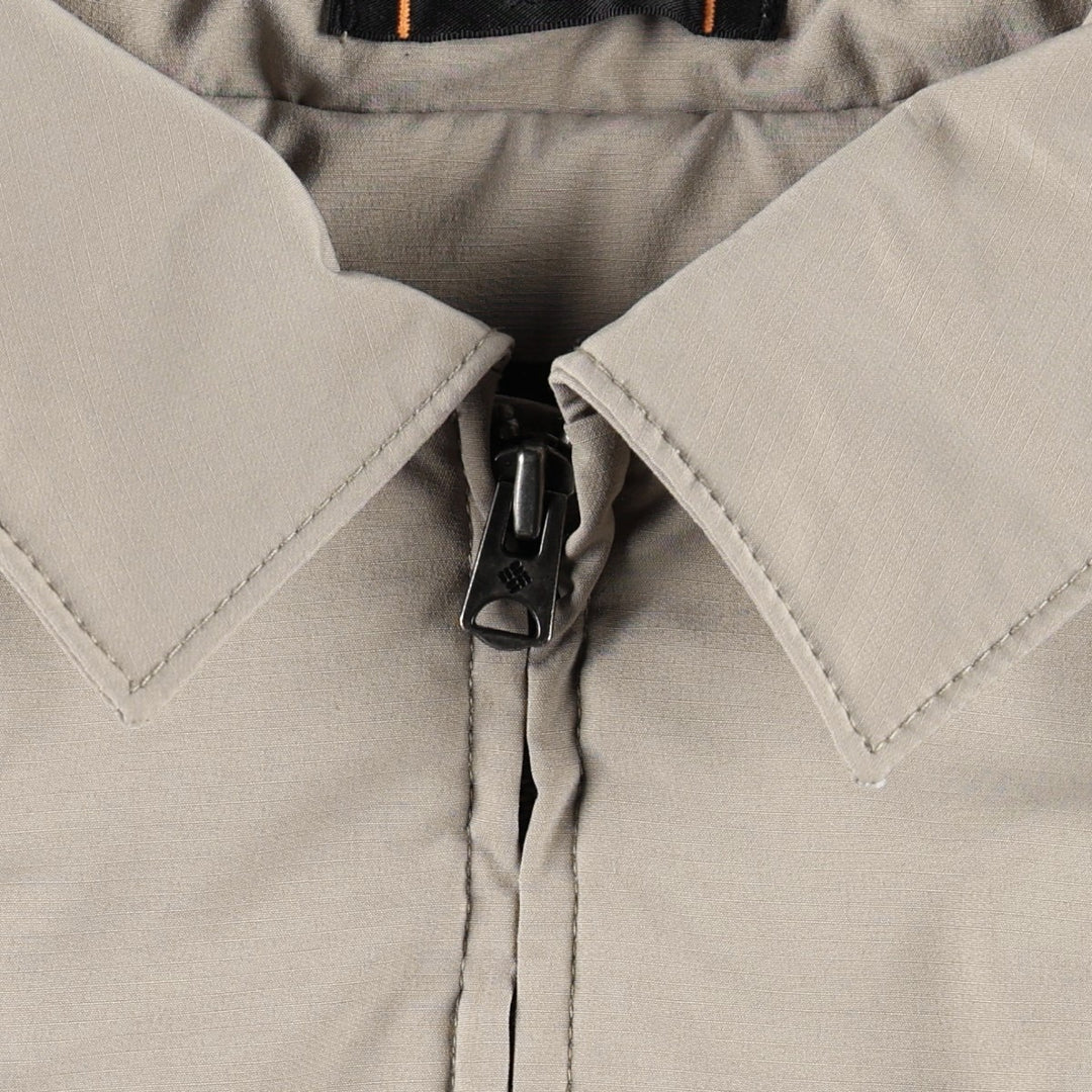 2000'S Columbia XCO padded puffer jacket, men's size XL. polyester Beige type Vintage Second Hand