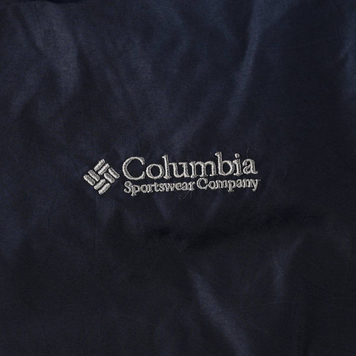 90s-00'S Columbia Men's XL Padded Puffer Jacket Nylon navy blue type Vintage Second Hand