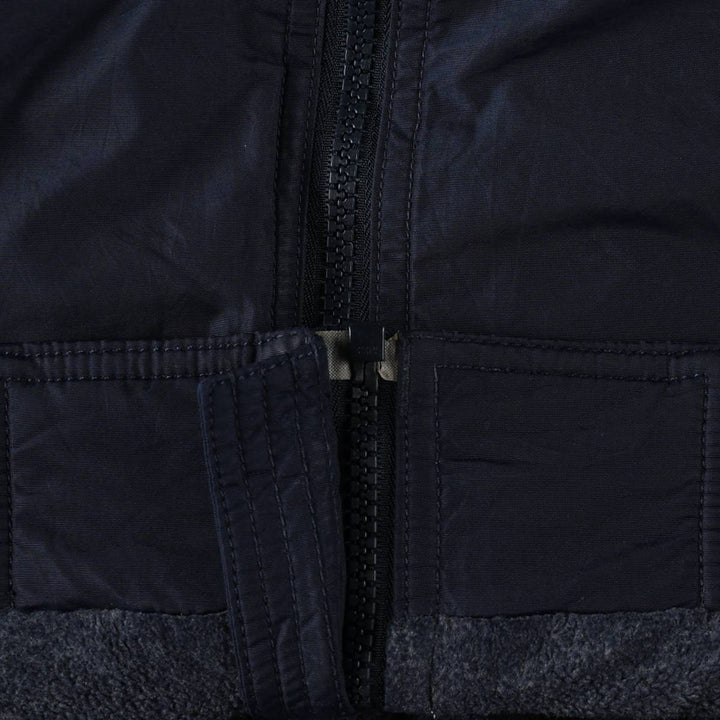 90s-00'S Columbia Men's XL Padded Puffer Jacket Nylon navy blue type Vintage Second Hand