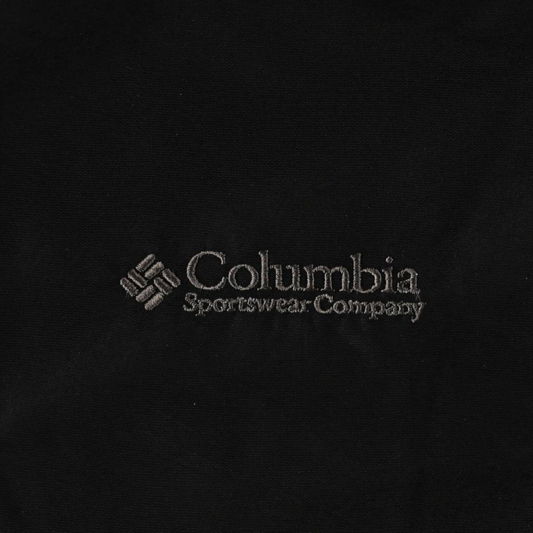 2000'S Columbia Advertising Padded Jacket Puffer Jacket Men's XXL equivalent Nylon black type Vintage Second Hand