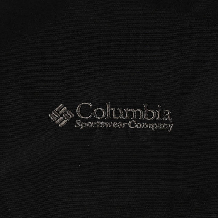 2000'S Columbia Advertising Padded Jacket Puffer Jacket Men's XXL equivalent Nylon black type Vintage Second Hand
