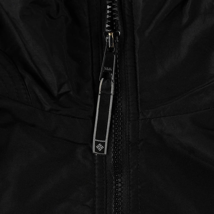 2000'S Columbia Advertising Padded Jacket Puffer Jacket Men's XXL equivalent Nylon black type Vintage Second Hand