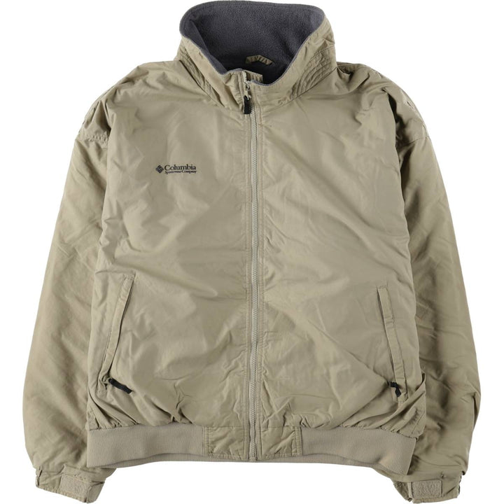 90s-00'S Columbia Men's XL Padded Puffer Jacket Nylon gray type Vintage Second Hand