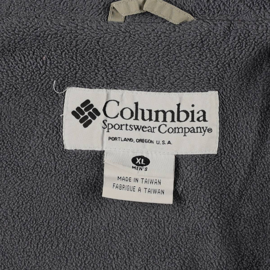 90s-00'S Columbia Men's XL Padded Puffer Jacket Nylon gray type Vintage Second Hand