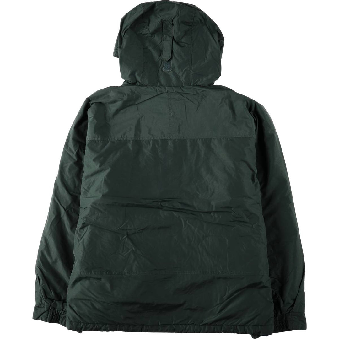 Columbia padded hoodie/puffer jacket, men's size XXL (approx.) unclear Green type dark green Vintage Second Hand