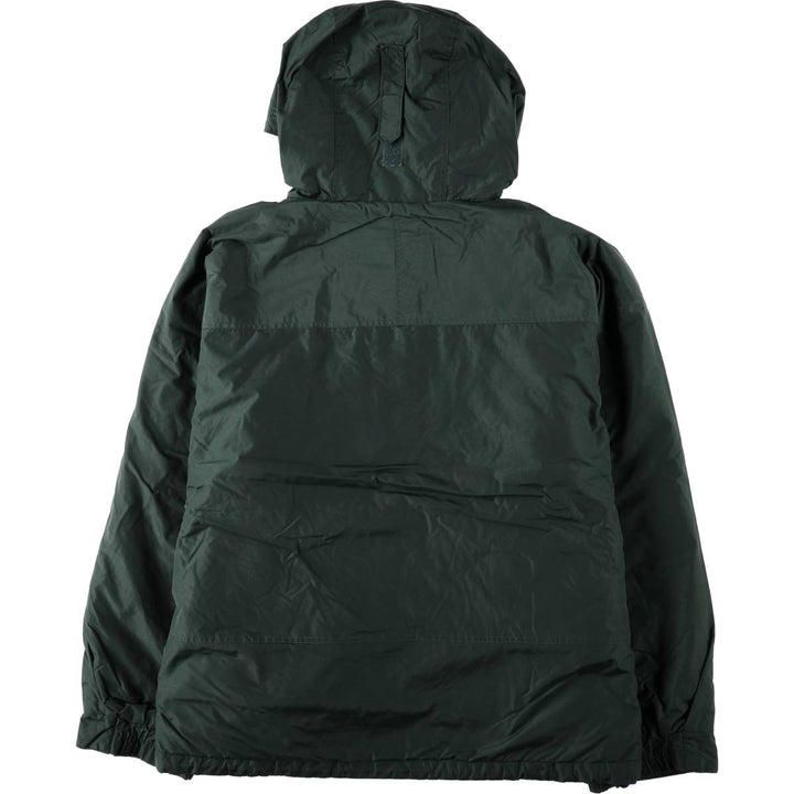 Columbia padded hoodie/puffer jacket, men's size XXL (approx.) unclear Green type dark green Vintage Second Hand
