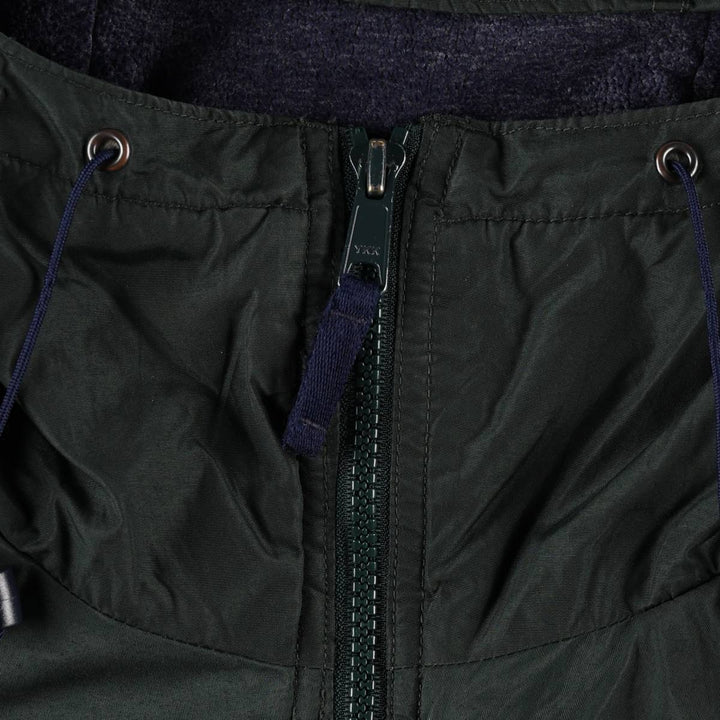 Columbia padded hoodie/puffer jacket, men's size XXL (approx.) unclear Green type dark green Vintage Second Hand