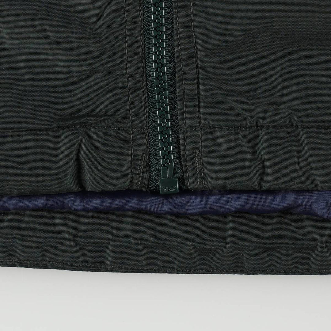 Columbia padded hoodie/puffer jacket, men's size XXL (approx.) unclear Green type dark green Vintage Second Hand