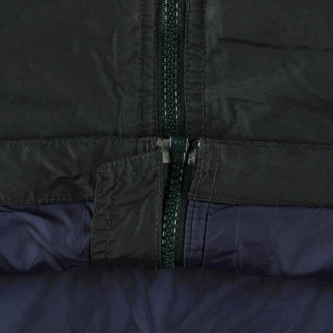 Columbia padded hoodie/puffer jacket, men's size XXL (approx.) unclear Green type dark green Vintage Second Hand