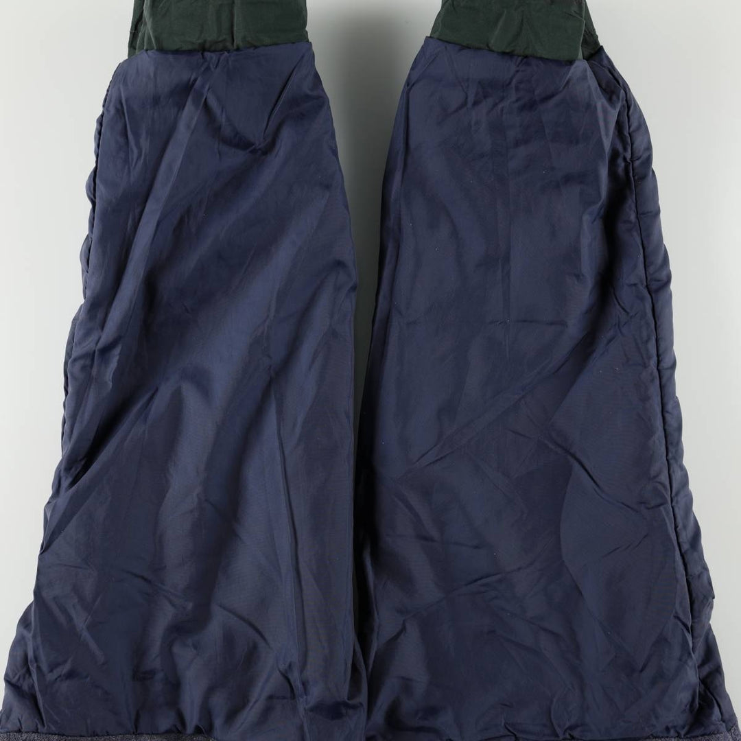 Columbia padded hoodie/puffer jacket, men's size XXL (approx.) unclear Green type dark green Vintage Second Hand