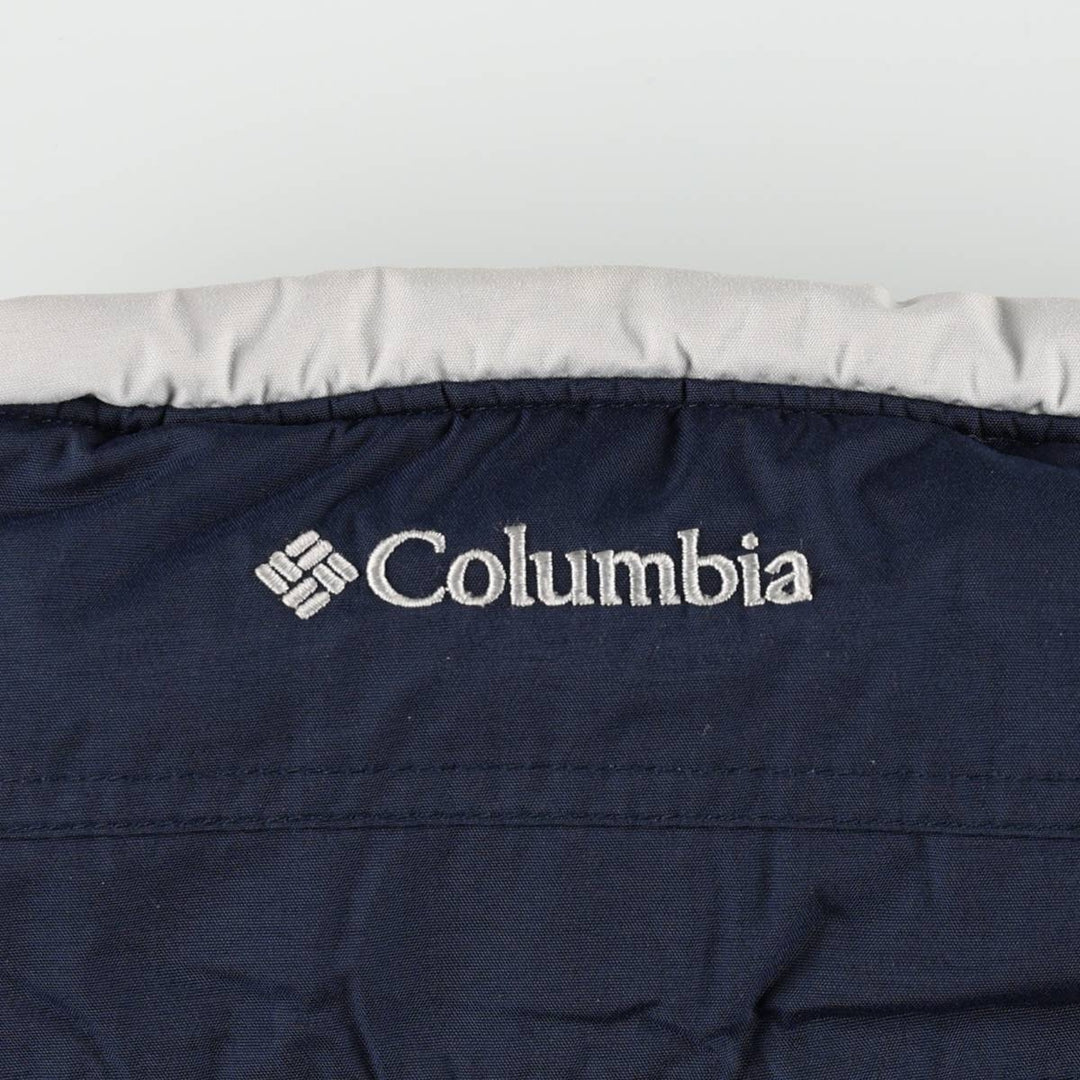 2000'S Columbia INTERCHANGE Padded Mountain Jacket Shell Jacket Puffer Jacket Men's Size L (approx.) Nylon navy blue type Vintage Second Hand