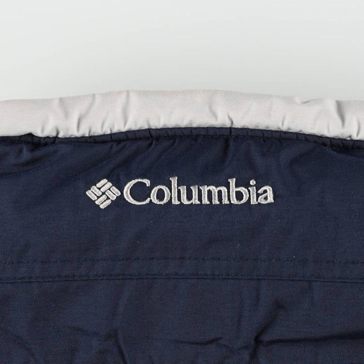 2000'S Columbia INTERCHANGE Padded Mountain Jacket Shell Jacket Puffer Jacket Men's Size L (approx.) Nylon navy blue type Vintage Second Hand