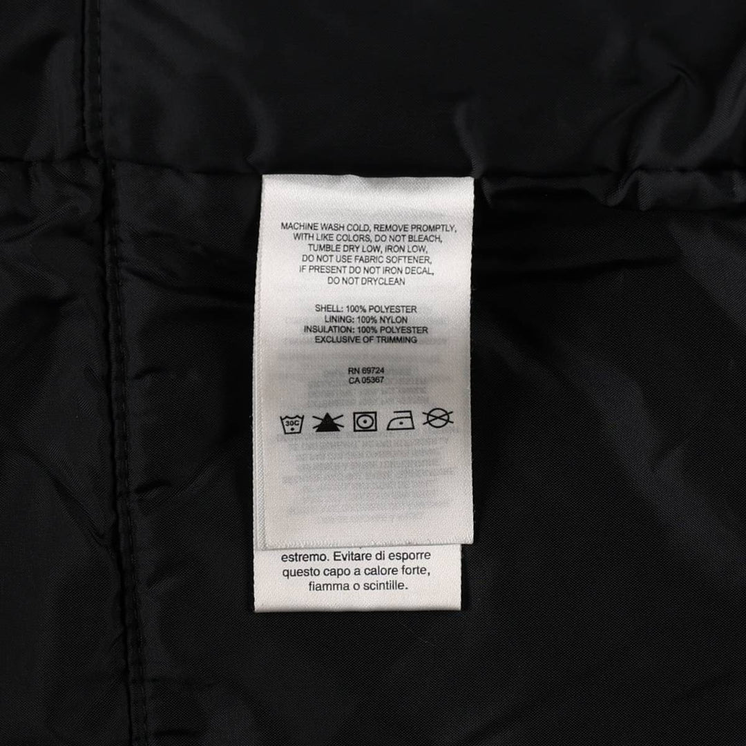Columbia Ripstop Padded Parka Puffer Jacket (Men's Size S) polyester black type Vintage Second Hand