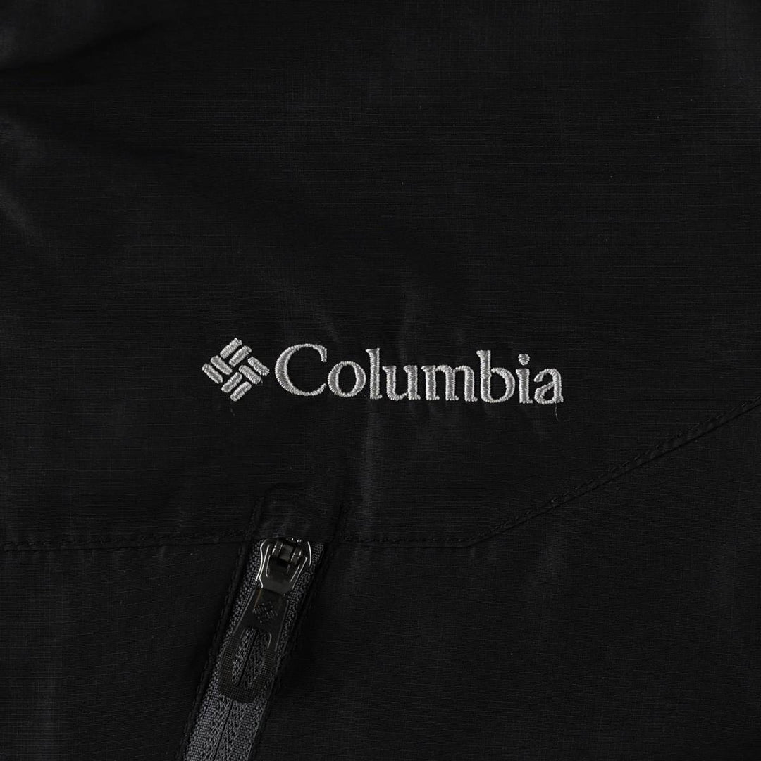 Columbia Ripstop Padded Parka Puffer Jacket (Men's Size S) polyester black type Vintage Second Hand