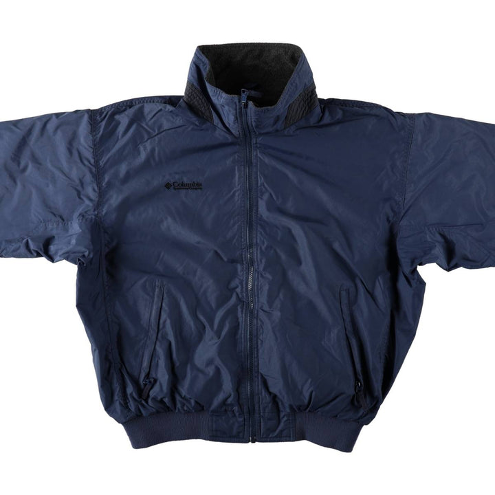 90s-00'S Columbia Padded Puffer Jacket, Men's Size Medium unclear navy blue type Vintage Second Hand
