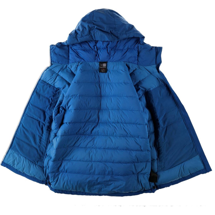 Karrimor ELITE Down Parka, Men's Size L (equivalent) unclear blue type Vintage Second Hand
