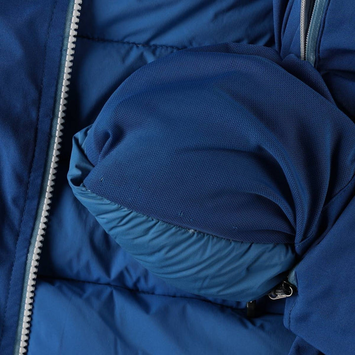 Karrimor ELITE Down Parka, Men's Size L (equivalent) unclear blue type Vintage Second Hand