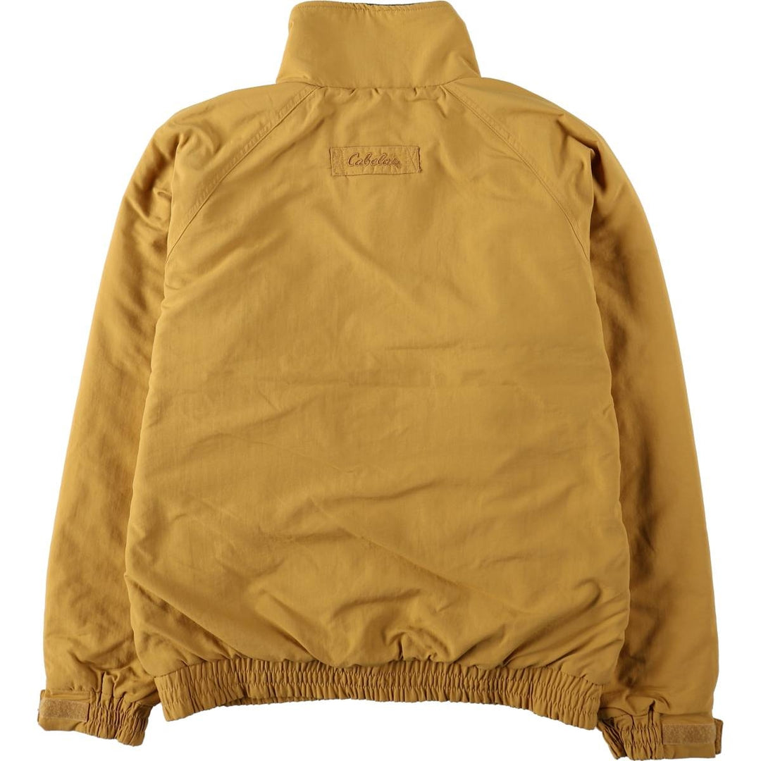 90s-00'S Cabelas nylon jacket, men's size M Nylon yellow type Vintage Second Hand
