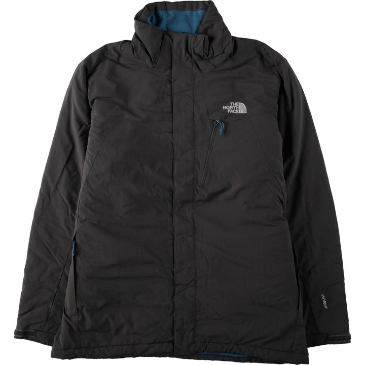 The North Face Men's Size L (approx.) Padded Mountain Parka Shell Jacket Puffer Jacket Nylon Charcoal Vintage Second Hand