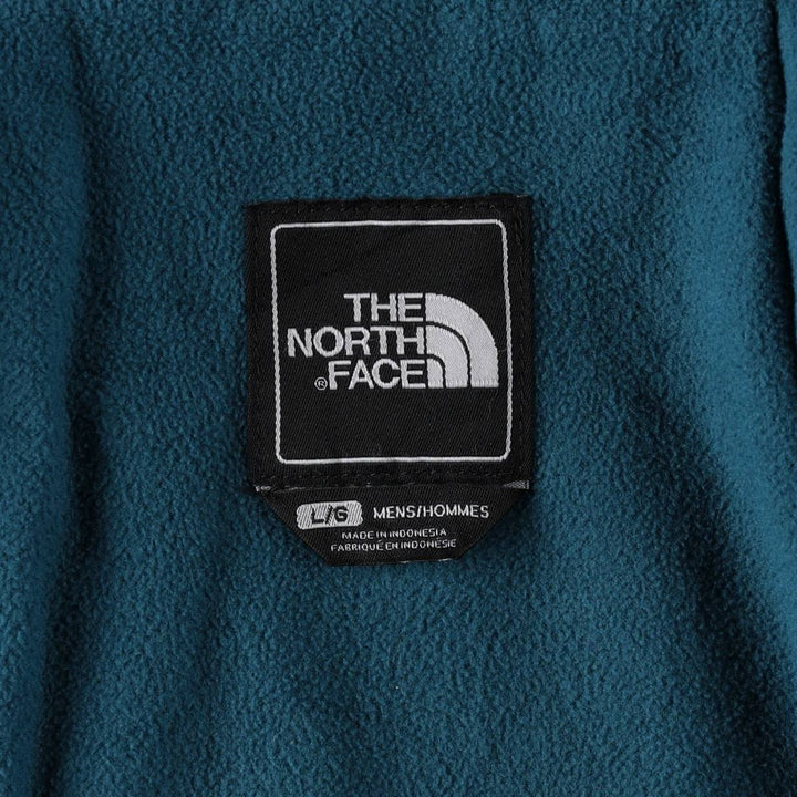 The North Face Men's Size L (approx.) Padded Mountain Parka Shell Jacket Puffer Jacket Nylon Charcoal Vintage Second Hand