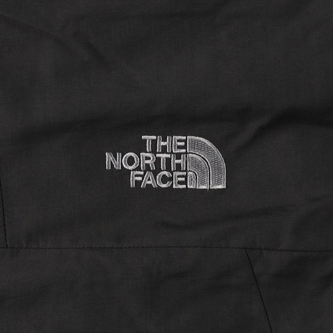 The North Face Men's Size L (approx.) Padded Mountain Parka Shell Jacket Puffer Jacket Nylon Charcoal Vintage Second Hand