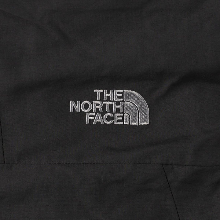 The North Face Men's Size L (approx.) Padded Mountain Parka Shell Jacket Puffer Jacket Nylon Charcoal Vintage Second Hand