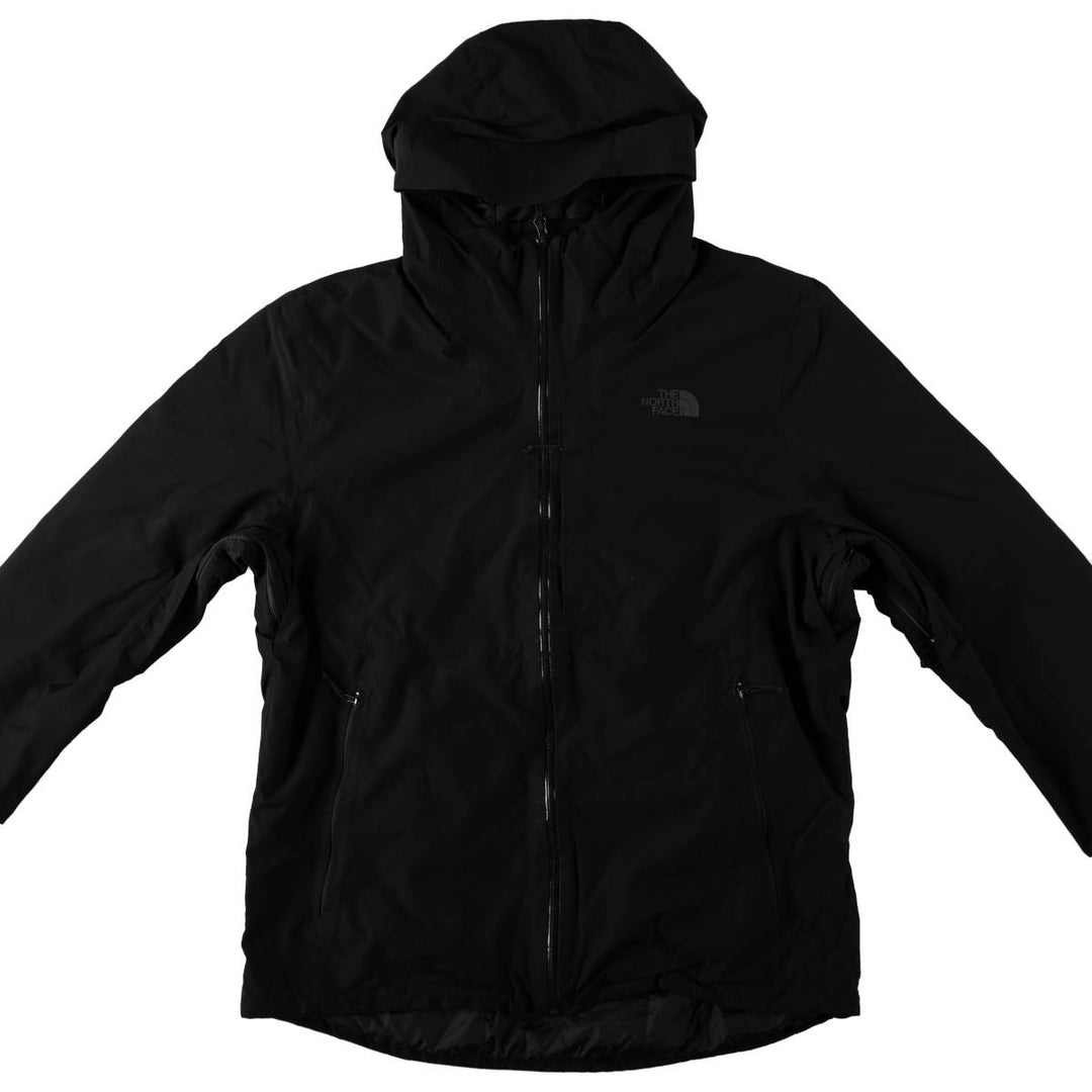 The North Face Men's Padded Puffer Jacket, Size XL polyester black type Vintage Second Hand