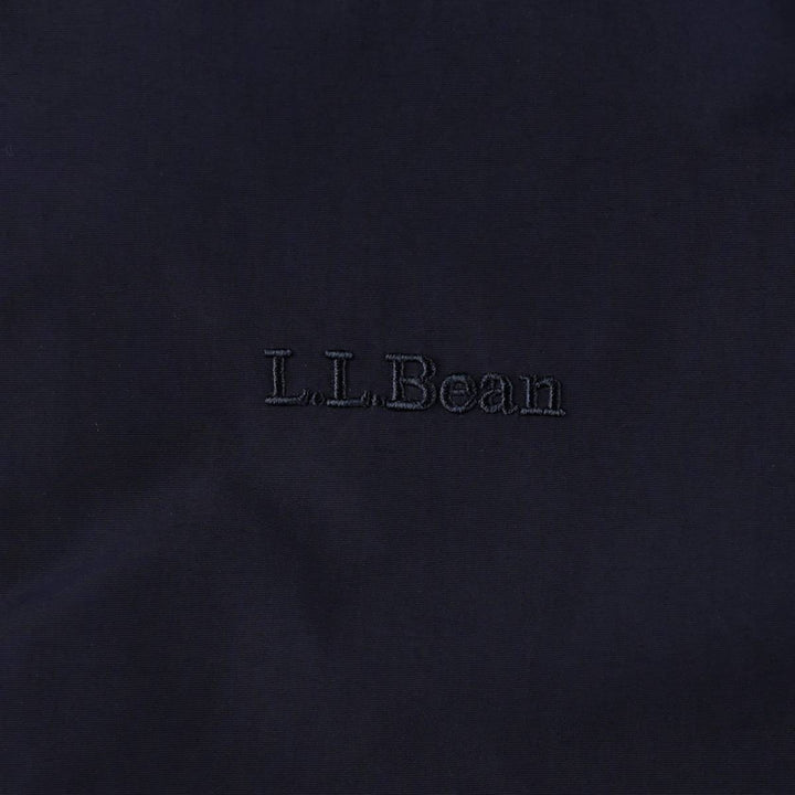 90s-00'S L.L.Bean Warm-up Jacket, Padded Mountain Jacket, Shell Jacket, Puffer Jacket Nylon navy blue type Vintage Second Hand